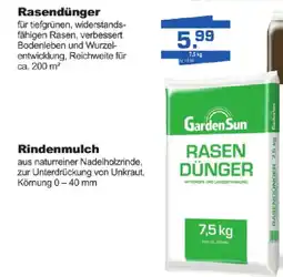 Bauzentrum Borgers Garden Sun Rasendünger Angebot