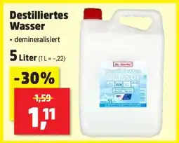 Thomas Philipps Destilliertes Wasser Angebot
