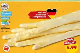 PENNY Deutscher weißer Spargel Kl. I Angebot