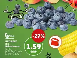 PENNY NATURGUT Bio-Heidelbeeren Angebot