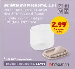 PENNY Behälter mit Messlöffel, 1,3 l Angebot