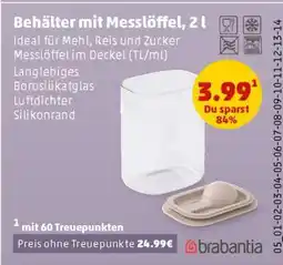 PENNY Behälter mit Messlöffel, 2 l Angebot