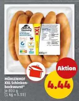 PENNY MÜHLENHOF XXL Schinkenbockwurst Angebot