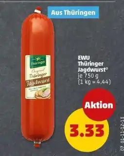 PENNY EWU Thüringer Jagdwurst Angebot