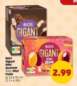 PENNY RIOS Gigant Mini Quartett oder Mini Fruits Angebot