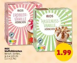 PENNY RIOS Waffelhörnchen Angebot