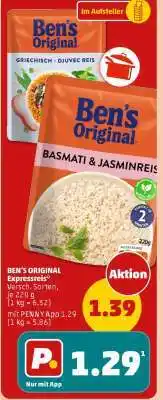 PENNY BEN'S ORIGINAL Expressreis Angebot