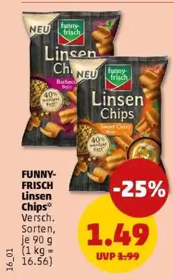 PENNY funny-frisch Linsen-Chips Angebot