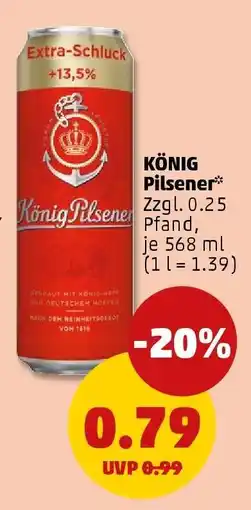 PENNY König Pilsener Angebot