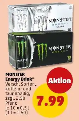 PENNY Monster energy drink Angebot