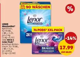 PENNY Lenor All in 1 Color Pods Angebot