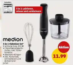 PENNY medion 3-in-1-Stabmixer-Set Angebot