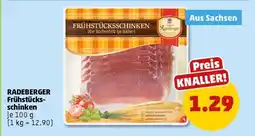 PENNY Radeberger Frühstücksschinken Angebot