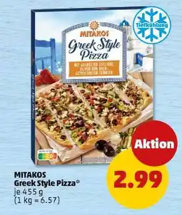 PENNY MITAKOS Greek Style Pizza Angebot