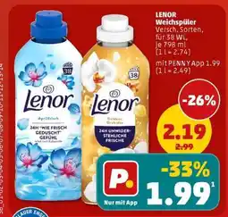 PENNY Lenor Weichspüler Angebot