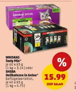 PENNY SHEBA Delikatessen in Gelee Angebot