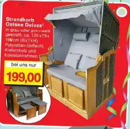 Jawoll Strandkorb Ostsee Deluxe Angebot