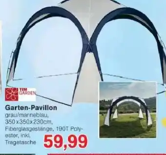 TIM GARDEN Garten-Pavillon Angebot bei Jawoll