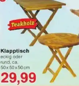 Jawoll Klapptisch Angebot