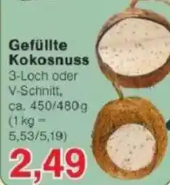 Jawoll Gefüllte Kokosnuss Angebot