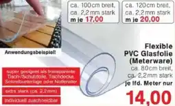 Jawoll Flexible PVC Glasfolie (Meterware) Angebot