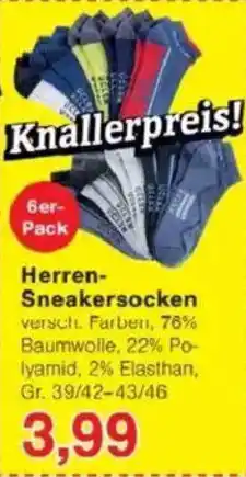 Jawoll Herren- Sneakersocken Angebot