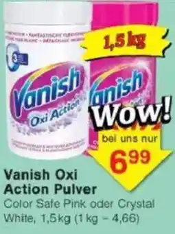 Jawoll Vanish Oxi Action Pulver Angebot