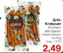 Jawoll Grill- Krakauer Schinken- oder Bacon- Käsekrakauer Angebot