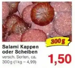 Jawoll Salami Kappen oder Scheiben Angebot