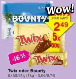 Jawoll Twix oder Bounty Angebot