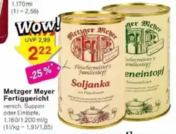 Jawoll Metzger Meyer Fertiggericht Angebot