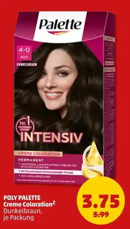 PENNY Palette creme coloration dunkelbraun Angebot