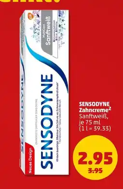 PENNY Sensodyne zahncreme sanftweiß Angebot