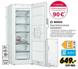 MEDIMAX BOSCH Stand-Gefrierschrank GSN29EWEV Angebot