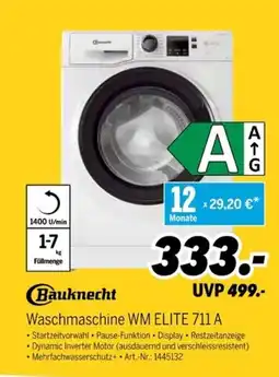 MEDIMAX Bauknecht Waschmaschine WM ELITE 711 A Angebot