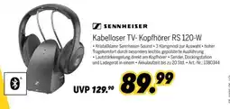 MEDIMAX SENNHEISER Kabelloser TV-Kopfhörer RS 120-W Angebot
