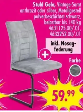 Möbel Boss Stuhl Gela Angebot
