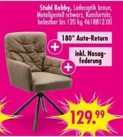 Möbel Boss Stuhl Bobby Angebot