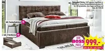 Möbel Boss Polsterbett Portos Angebot