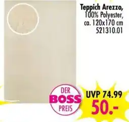 Möbel Boss Teppich Arezzo Angebot