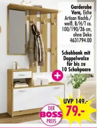 Möbel Boss Garderobe Vera Angebot