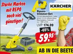 Repo Markt KARCHER Rasen- trimmer-Set Angebot