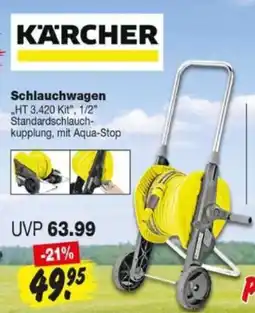 Repo Markt KARCHER Schlauchwagen „HT 3.420 Kit" Angebot