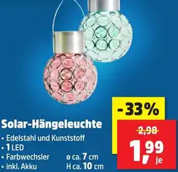 Thomas Philipps Solar-Hängeleuchte Angebot