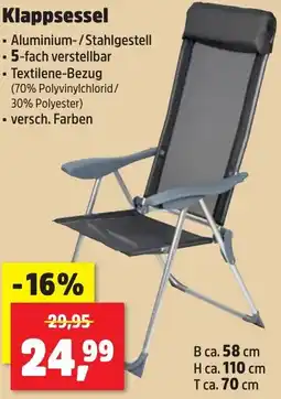 Thomas Philipps Klappsessel Angebot