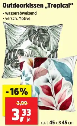 Thomas Philipps Outdoorkissen ,,Tropical" Angebot