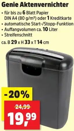 Thomas Philipps Genie Aktenvernichter Angebot