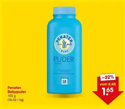Netto Marken-Discount Penaten babypuder Angebot