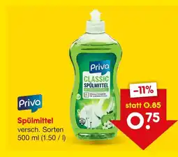 Netto Marken-Discount Priva classic spülmittel Angebot
