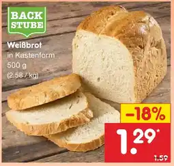 Netto Marken-Discount Weißbrot Angebot